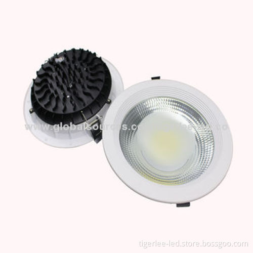 3W LED ceiling light with COB chip, CRI>80, AC100-240V, recessed mounted, CE, RoHS approvals
